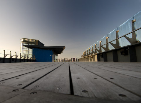 The Pier at Southend in Essex photographed for an architectural company