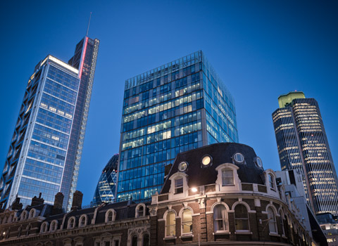 Offices near Liverpool Street in London