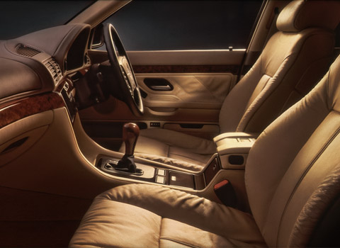 Interior Photography of a BMW car