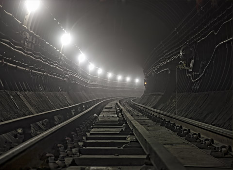 London Underground tunnel
