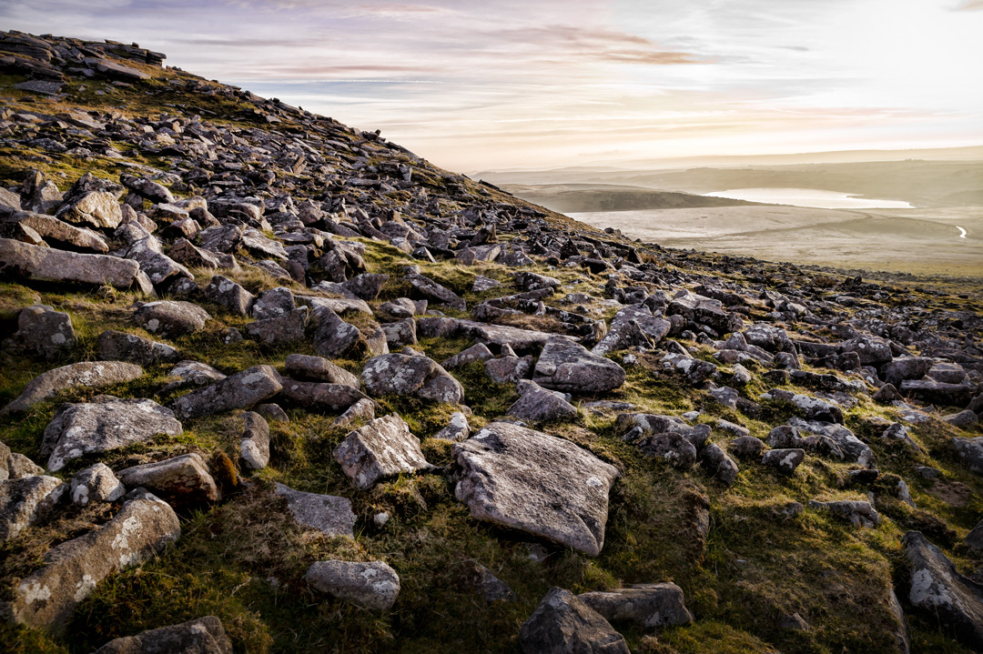 Rocky hillside